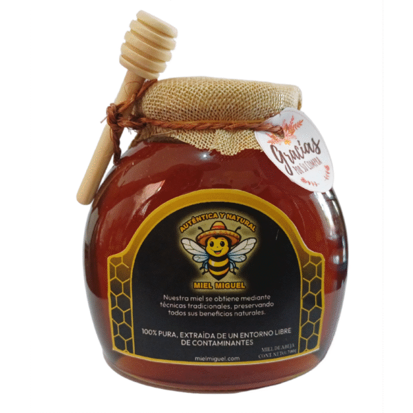 Miel 700g en vidrio - Image 2